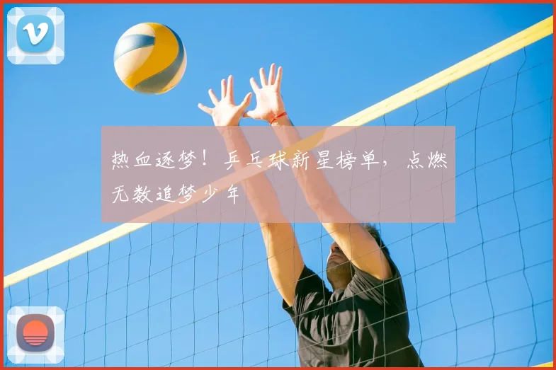 热血逐梦！乒乓球新星榜单，点燃无数追梦少年